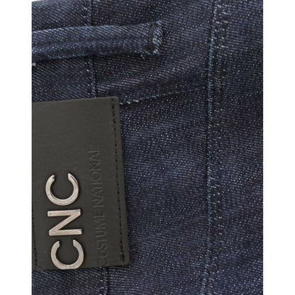 Costume National Blue skinny leg jeans 1728,2% elastan,67345645728,Blue,Clothing,Costume National,Jeans & Pants - Women - Clothing,Jeans Denim - Clothing,Material: 98% cotton,New with tags,Skinny Jeans - Jeans Denim - Clothing,W26,Women,Women - Clothing