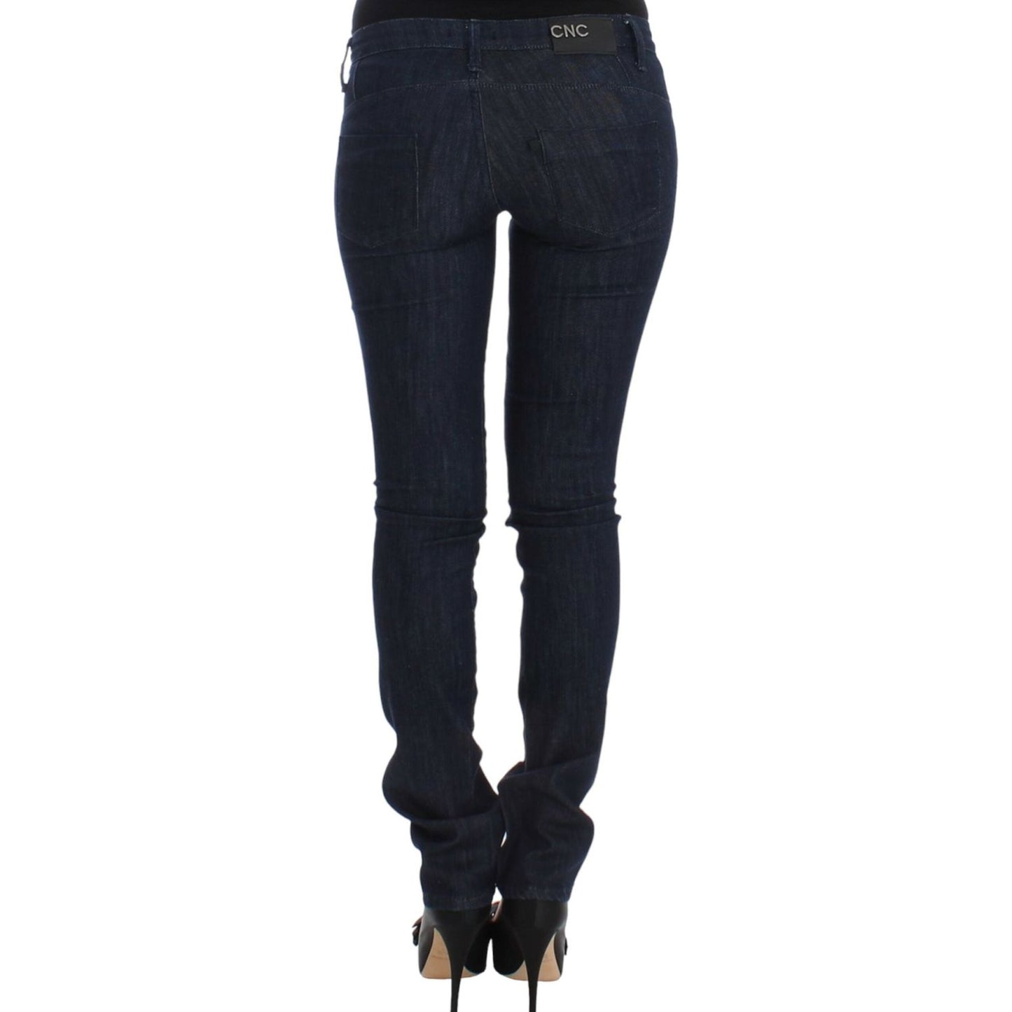 Costume National Blue skinny leg jeans 1728,2% elastan,67345645728,Blue,Clothing,Costume National,Jeans & Pants - Women - Clothing,Jeans Denim - Clothing,Material: 98% cotton,New with tags,Skinny Jeans - Jeans Denim - Clothing,W26,Women,Women - Clothing
