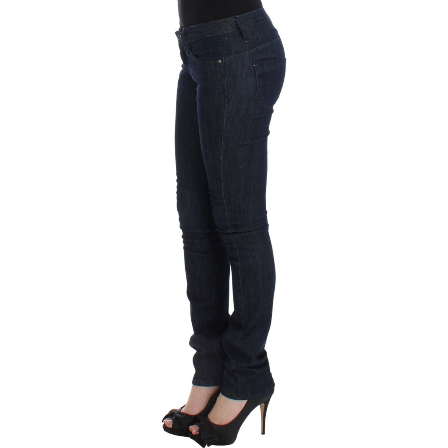 Costume National Blue skinny leg jeans 1728,2% elastan,67345645728,Blue,Clothing,Costume National,Jeans & Pants - Women - Clothing,Jeans Denim - Clothing,Material: 98% cotton,New with tags,Skinny Jeans - Jeans Denim - Clothing,W26,Women,Women - Clothing