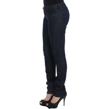 Costume National Blue skinny leg jeans 1728,2% elastan,67345645728,Blue,Clothing,Costume National,Jeans & Pants - Women - Clothing,Jeans Denim - Clothing,Material: 98% cotton,New with tags,Skinny Jeans - Jeans Denim - Clothing,W26,Women,Women - Clothing