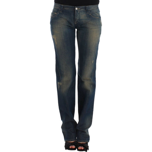 Costume National Blue straight leg jeans Costume National