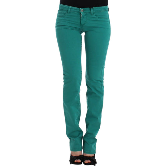 Costume National Green straight leg jeans Costume National