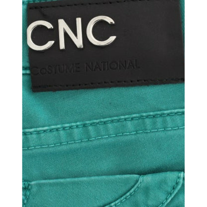 Costume National Green straight leg jeans
