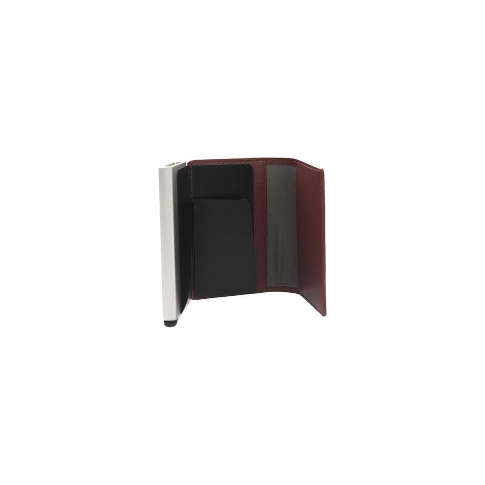 优雅的红色小牛皮钱包