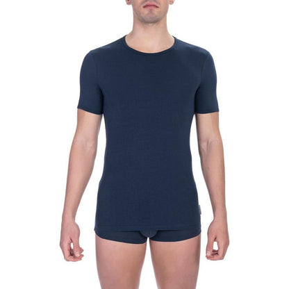 Bikkembergs Blue Cotton Men's T-Shirt