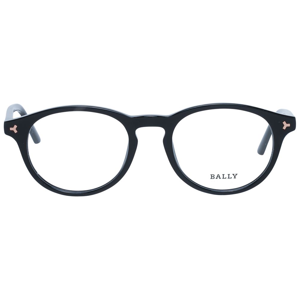 Bally Black Plastic Glasses (Frames) Bally