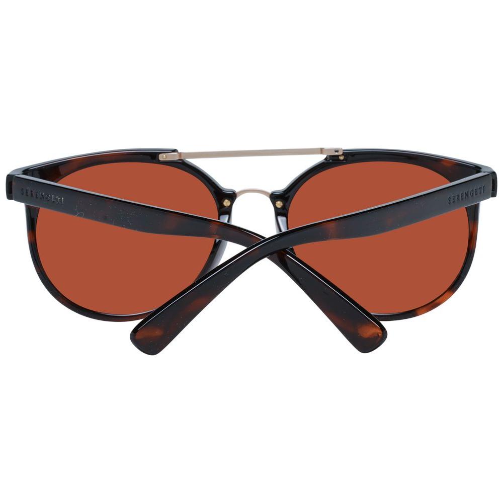 Serengeti Brown Unisex Sunglasses