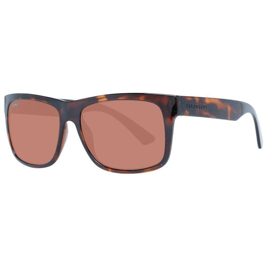 Serengeti Brown Plastic Sunglasses Serengeti