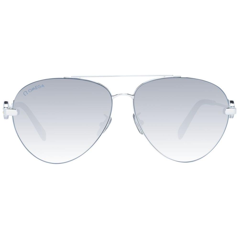 Omega Silver Women Sunglasses