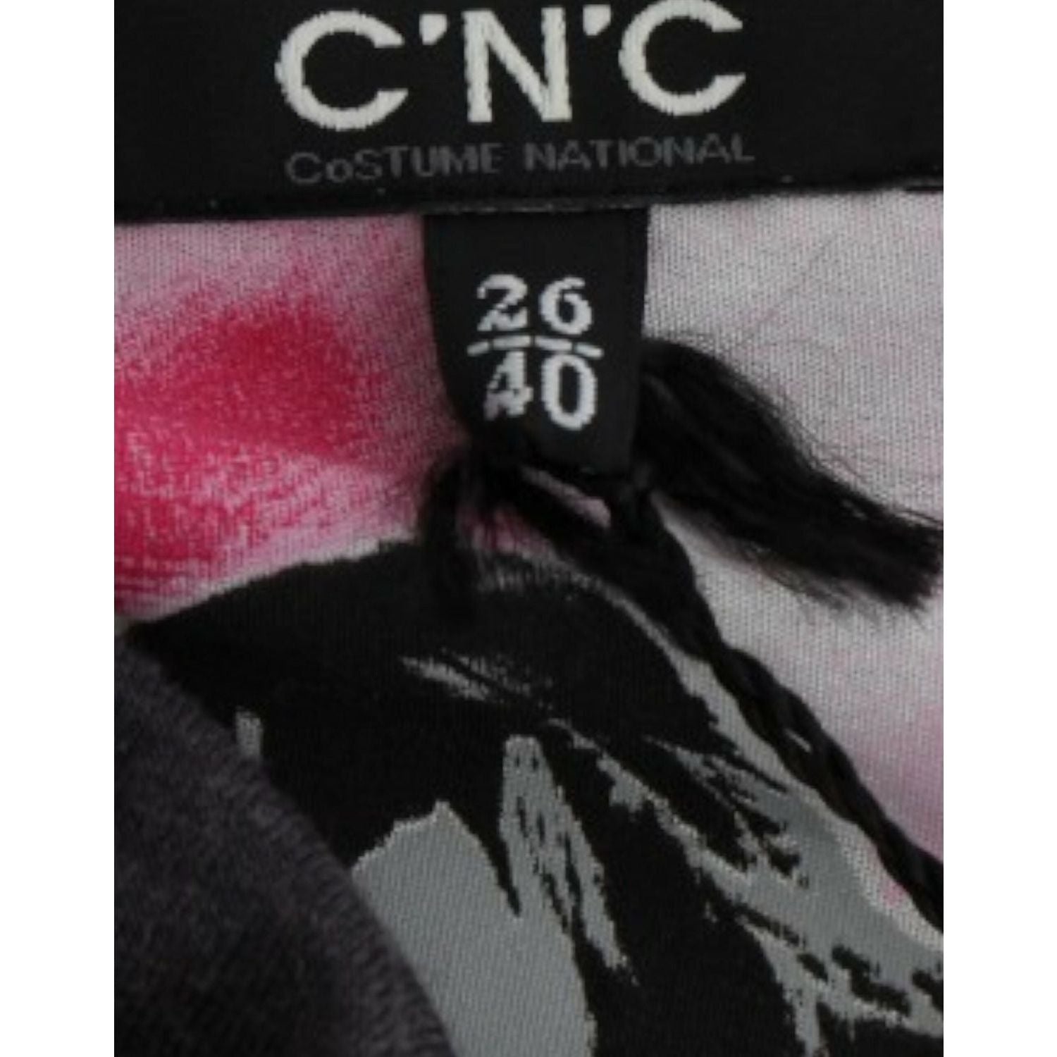 Costume National Gray knitted A-line dress