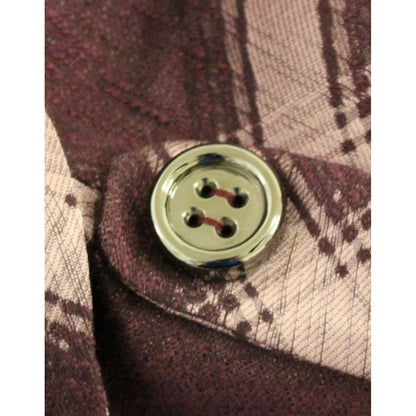 House of Holland Purple checkered blazer jacket