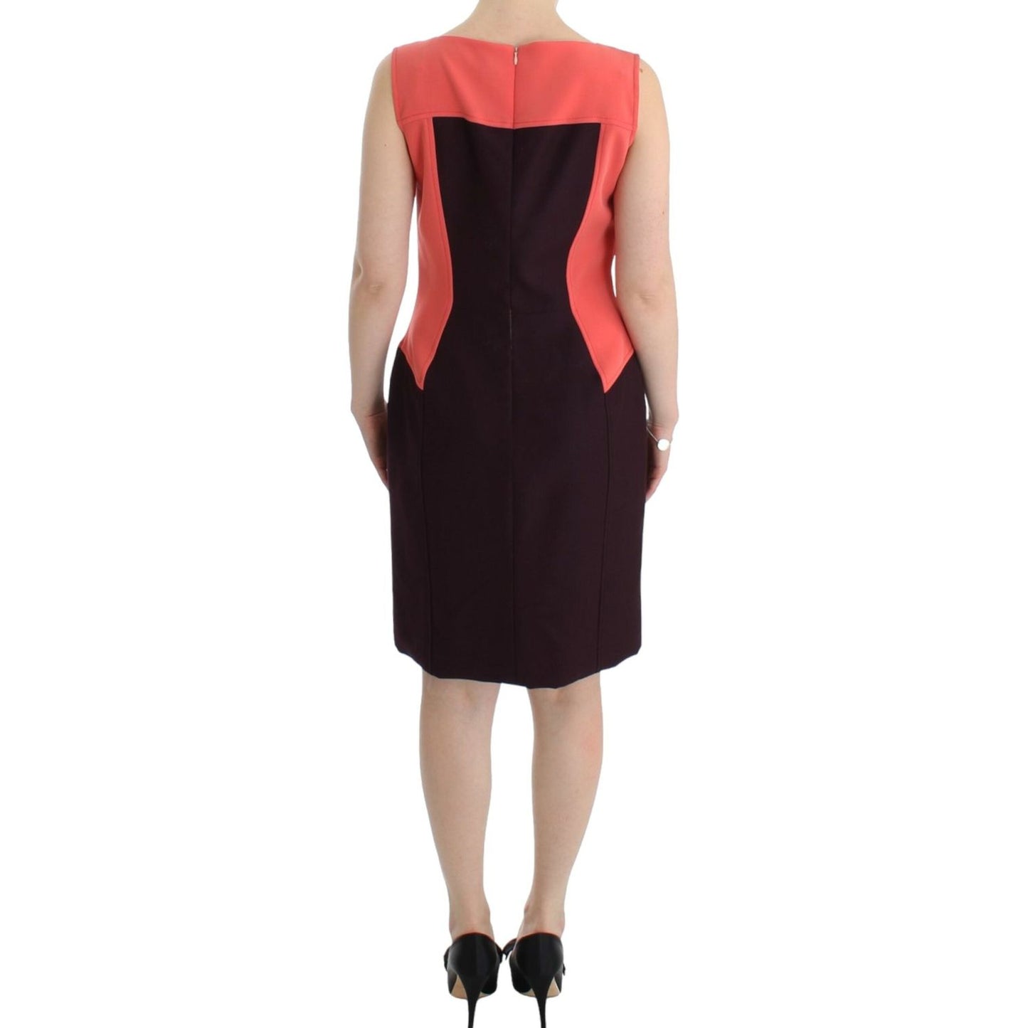 CO|TE Multicolor Pencil Dress with Artistic Flair CO|TE