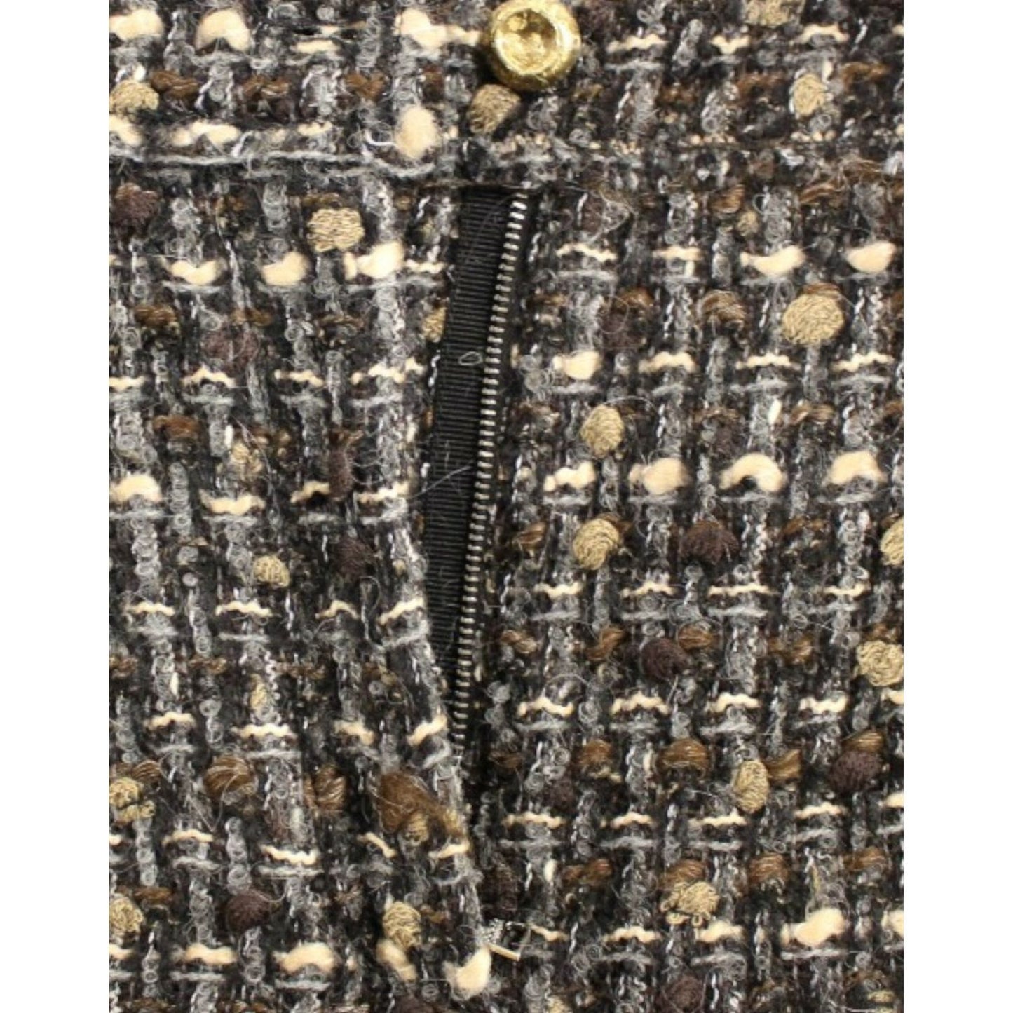 Dolce & Gabbana Multicolor Wool Shorts Pants Dolce & Gabbana