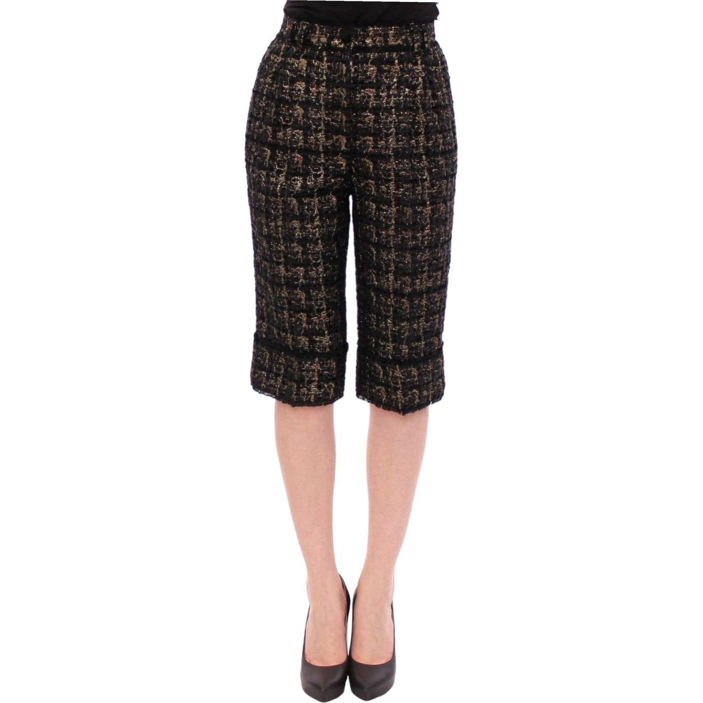 Dolce & Gabbana Elegant Designer Woven Shorts Dolce & Gabbana