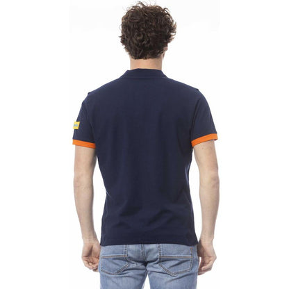 Invicta Blue Cotton Men's Polo Shirt