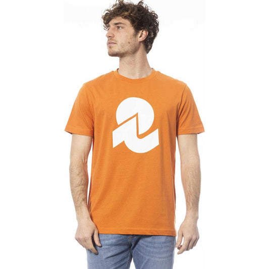 Invicta Orange Cotton Men T-Shirt Invicta