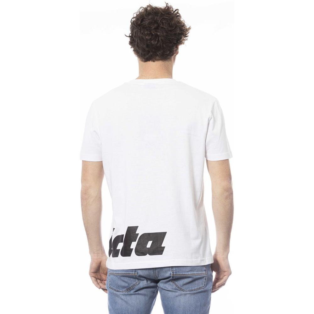 Invicta White Cotton Men T-Shirt Invicta