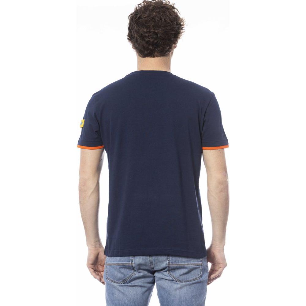 Invicta Blue Cotton Men T-Shirt Invicta