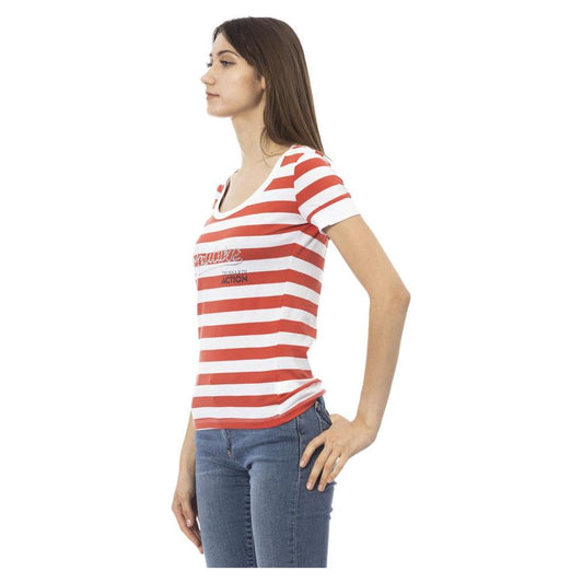 Trussardi Action Multicolor Cotton Women Top Trussardi Action