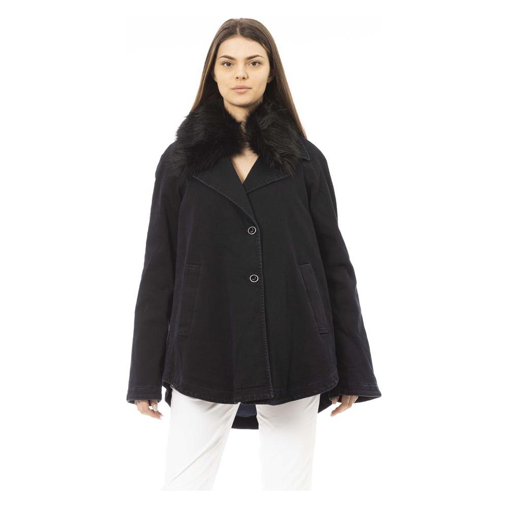 Jacob Cohen Black Cotton Women Jacket Jacob Cohen