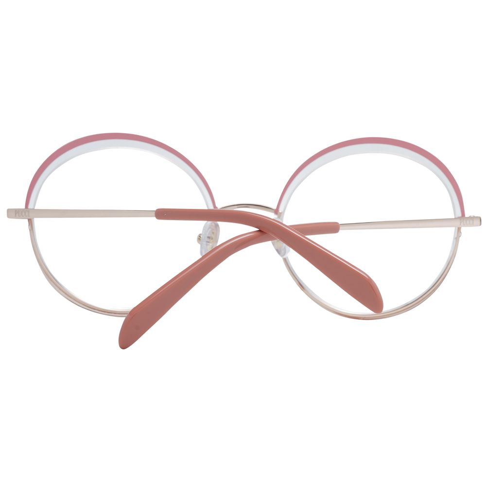 Emilio Pucci Pink Metal Glasses (Frames)