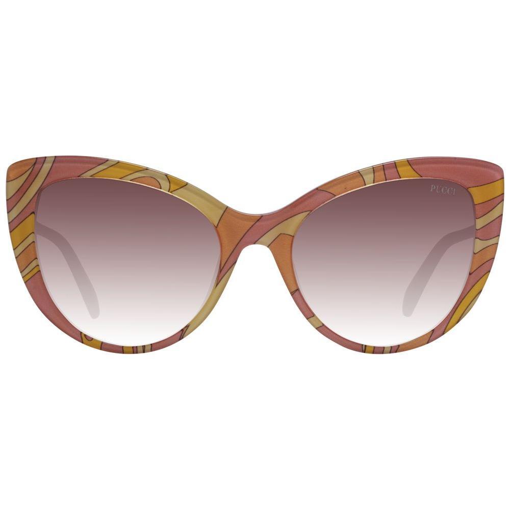 Emilio Pucci Multicolor Plastic Sunglasses