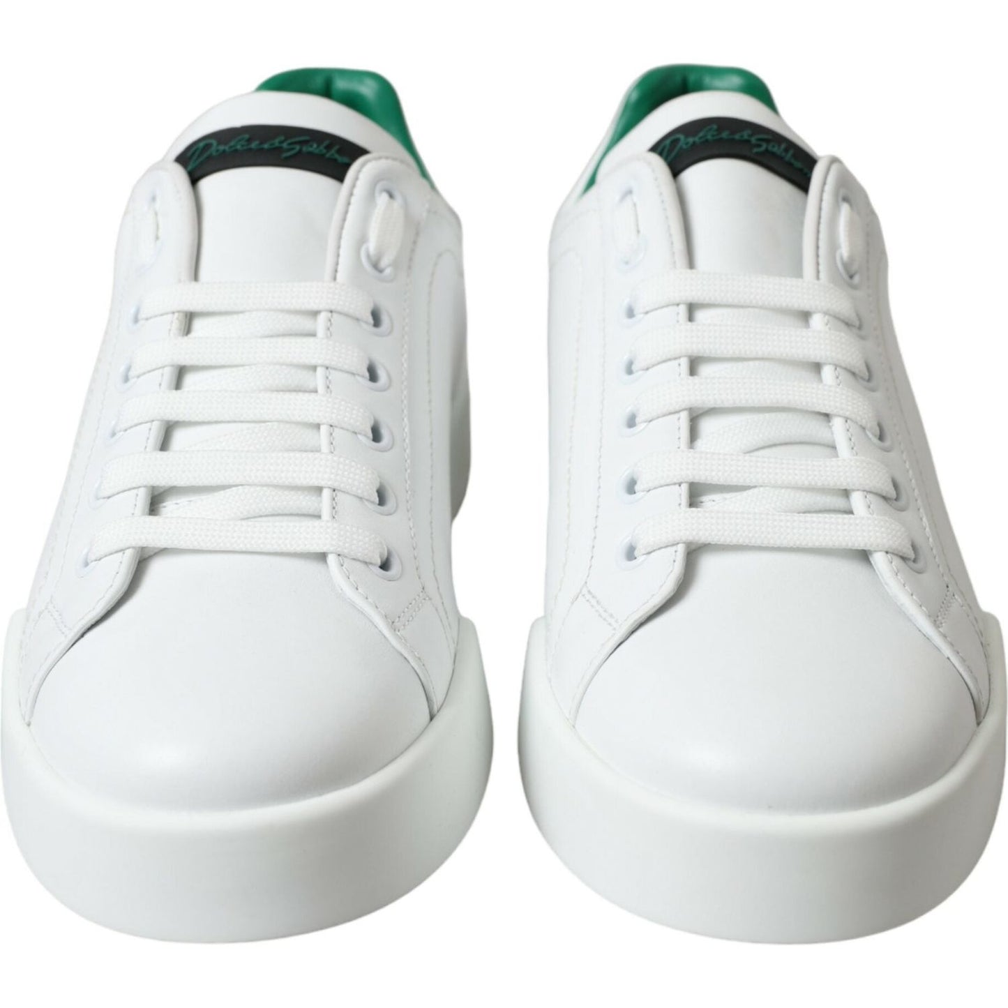 Dolce & Gabbana Elegant Portofino Calfskin Sneakers Dolce & Gabbana