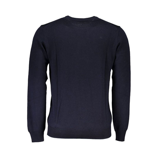 North Sails Blue Fabric Men Sweater North Sails