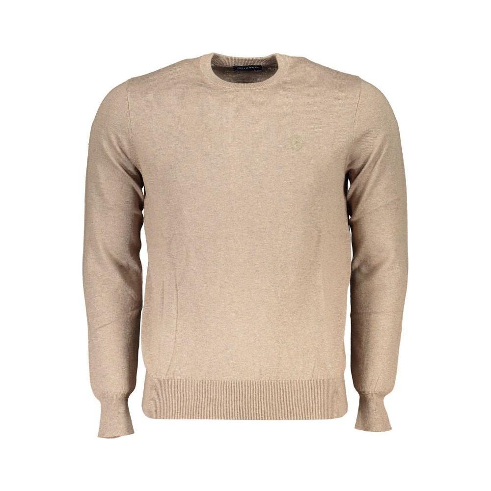 North Sails Beige Polyamide Men Sweater North Sails