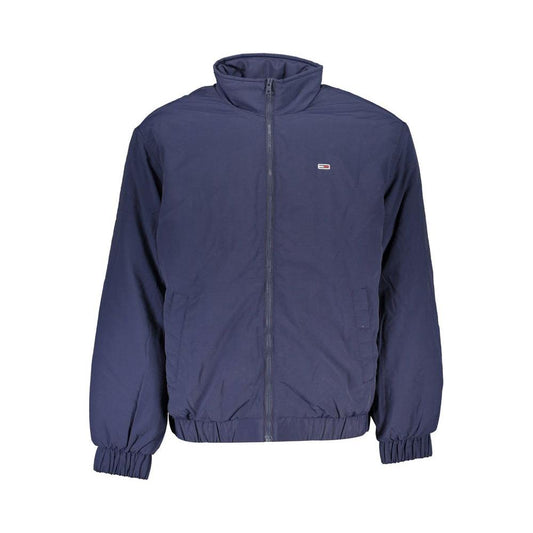 Tommy Hilfiger Blue Polyamide Men Jacket Tommy Hilfiger