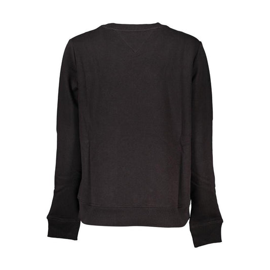 Tommy Hilfiger Black Cotton Women Sweater Tommy Hilfiger