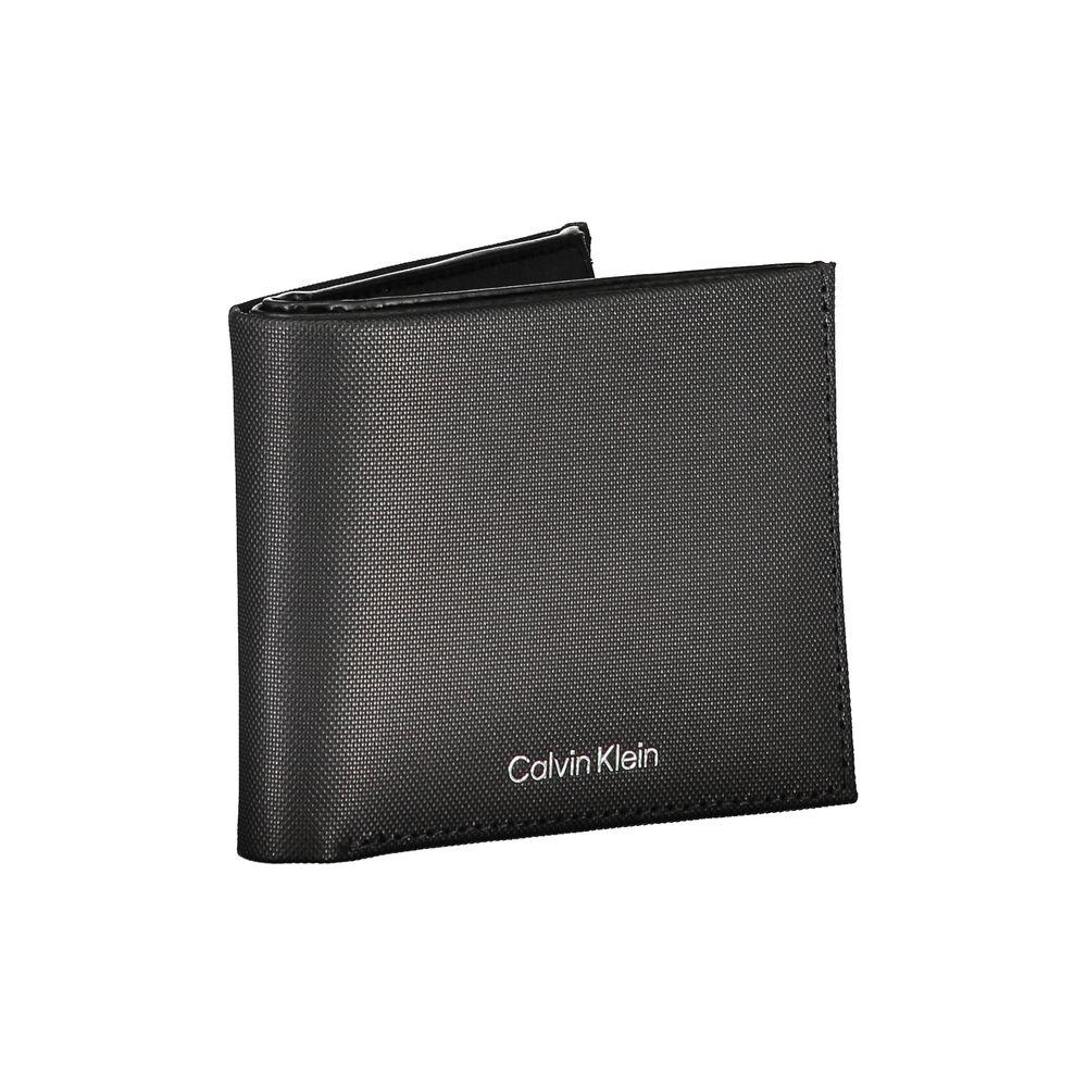 Calvin Klein Elegant Black Leather Wallet with RFID Block Calvin Klein