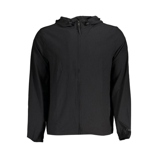 Calvin Klein Sleek Hooded Sports Jacket in Breathable Fabric Calvin Klein