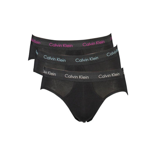 Calvin Klein Sleek Tri-Pack Men's Briefs with Contrast Details Calvin Klein