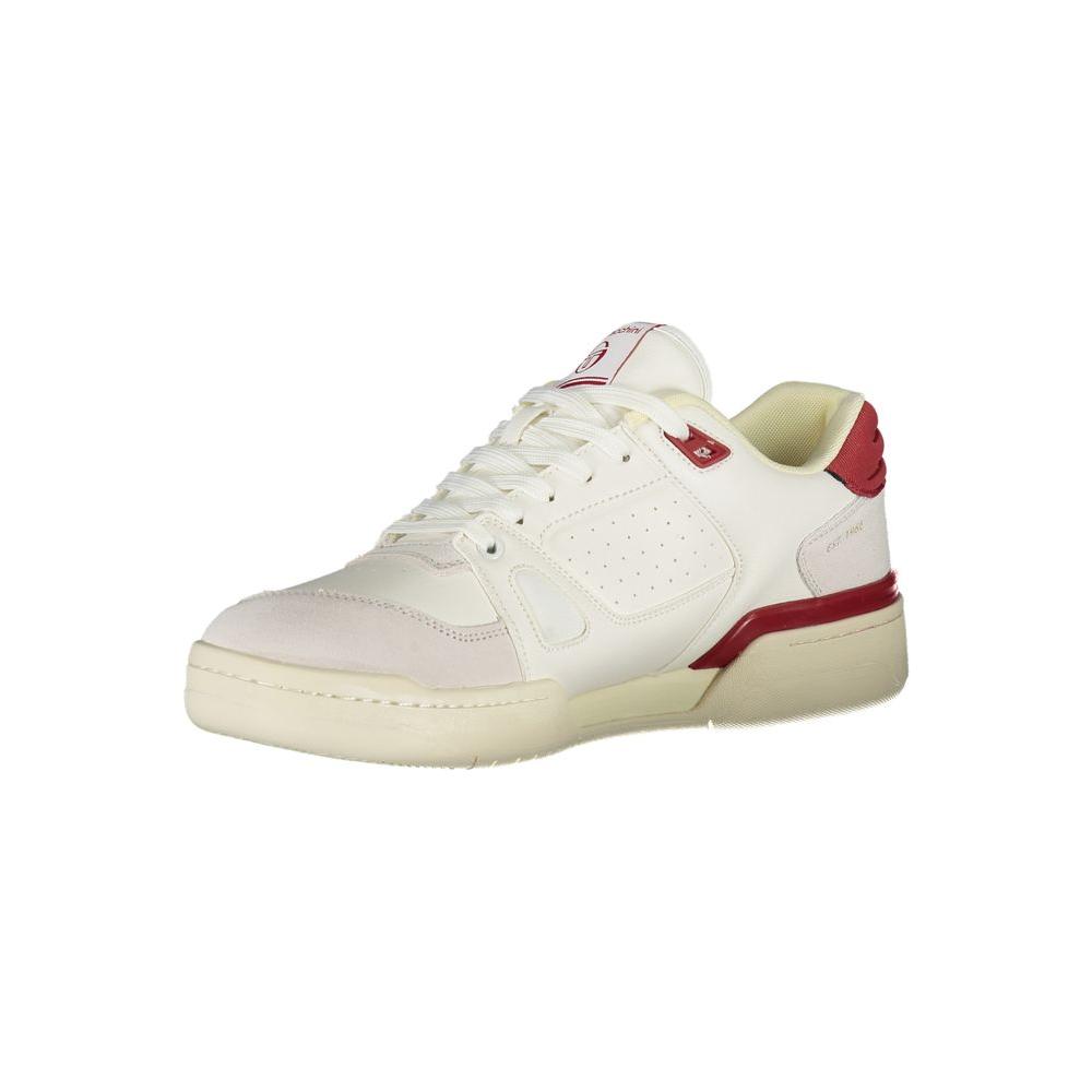 Sergio Tacchini Milan Inspired Sports Sneakers in White Sergio Tacchini