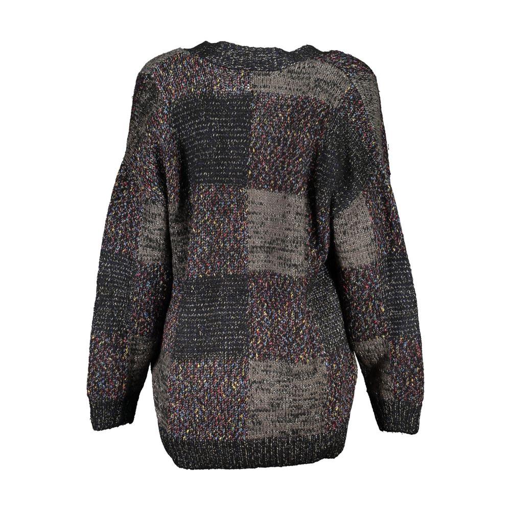 Desigual Elegant Long Sleeve V-Neck Cardigan Desigual