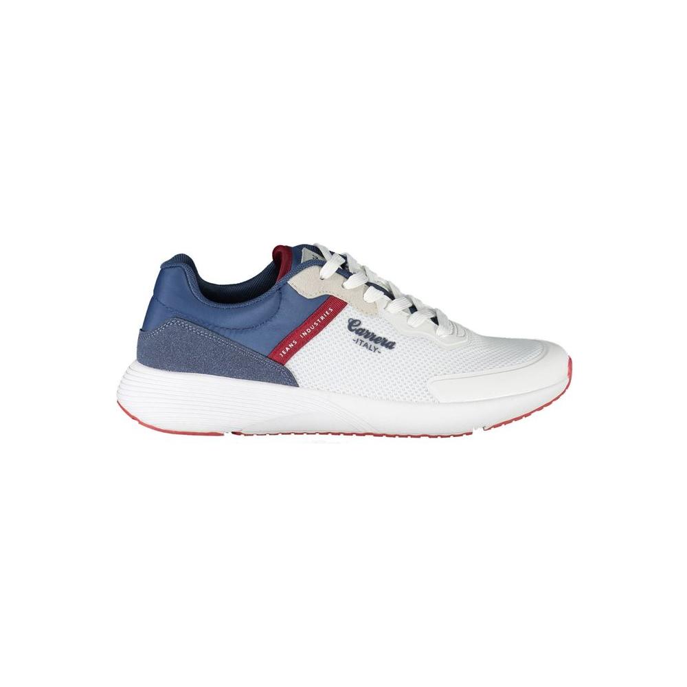 Carrera Sleek White Sports Sneakers with Contrast Accents Carrera