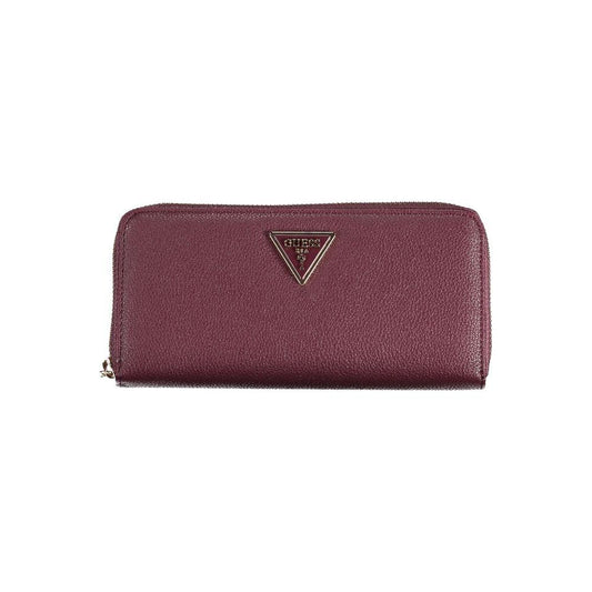 Guess Jeans Elegant Purple Polyethylene Wallet Guess Jeans