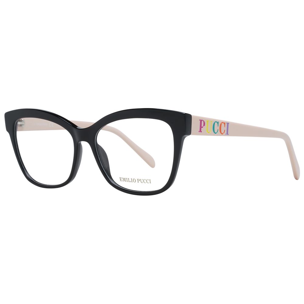 Emilio Pucci Black Plastic Glasses (Frames)