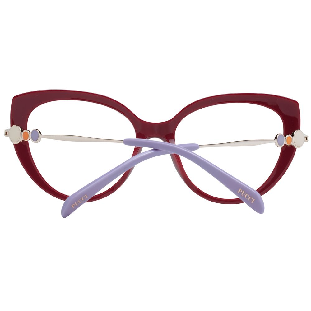 Emilio Pucci Multicolor Plastic Glasses (Frames)