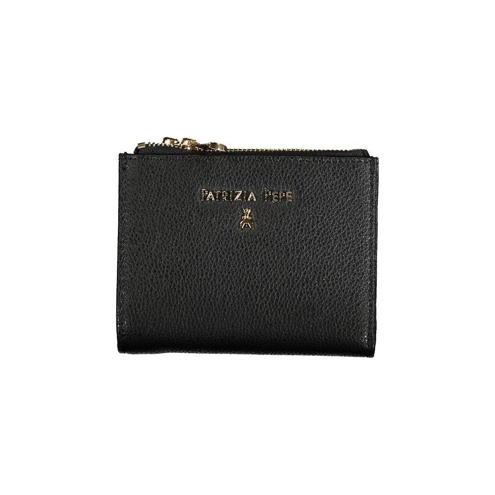 Patrizia Pepe Black Leather Wallet Patrizia Pepe