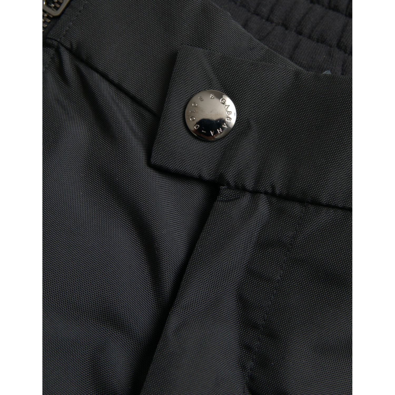 Dolce & Gabbana Black Cotton Blend Skinny Pants