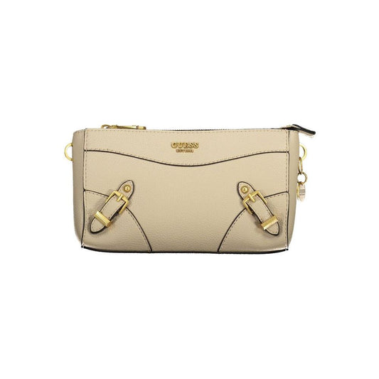 Guess Jeans Beige Polyethylene Handbag Guess Jeans