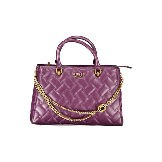 Guess Jeans Purple Polyethylene Handbag Guess Jeans