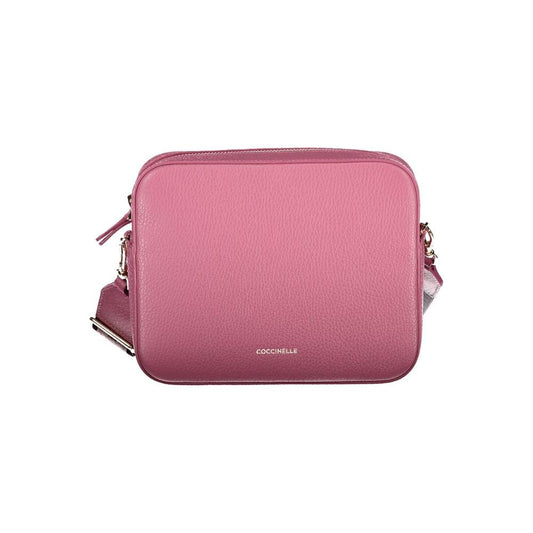 Coccinelle Pink Leather Handbag Coccinelle