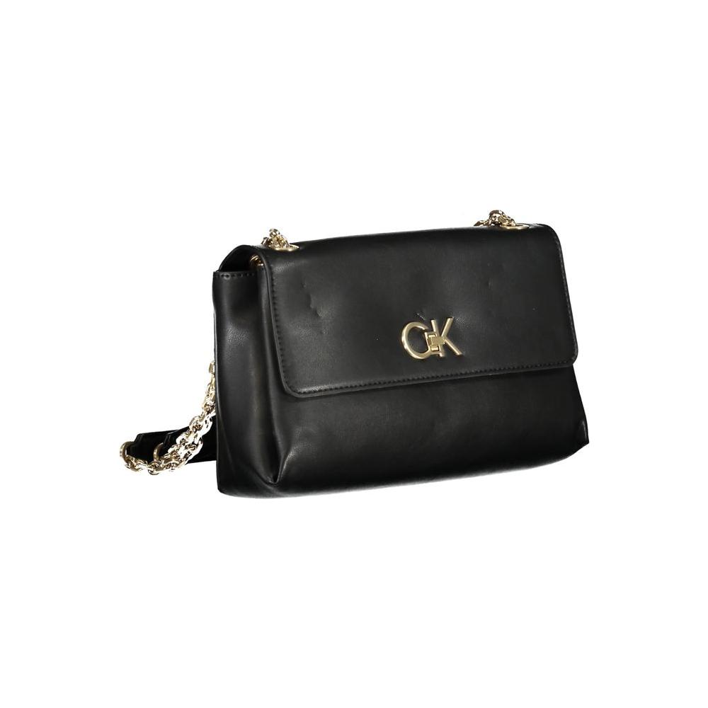 Calvin Klein Black Polyester Handbag Calvin Klein