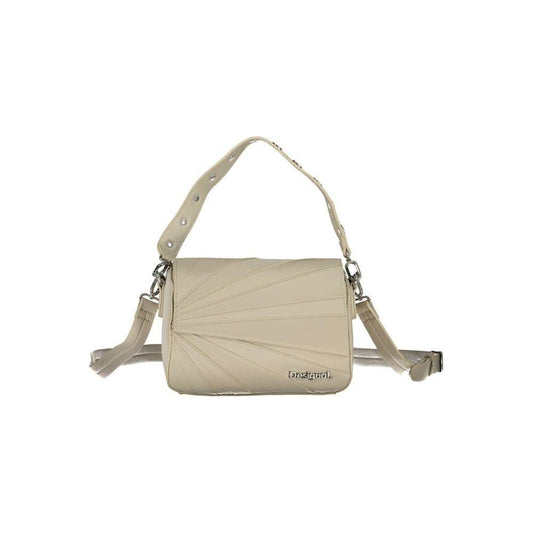 Desigual Beige Polyethylene Handbag Desigual