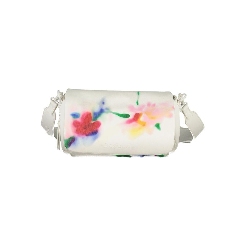 Desigual White Polyethylene Handbag Desigual