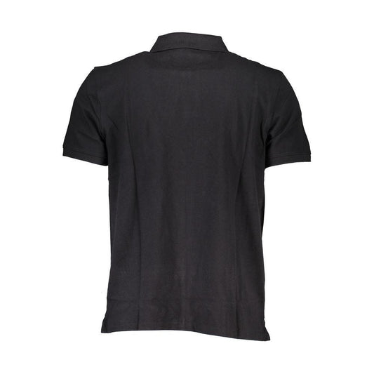 Timberland Black Cotton Polo Shirt Timberland