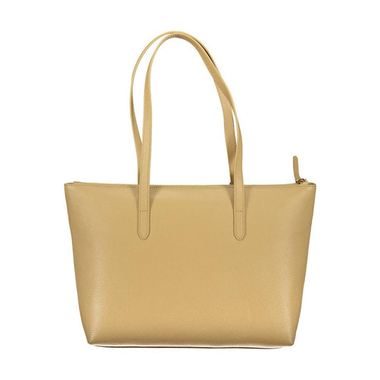 Coccinelle Beige Leather Handbag Coccinelle